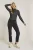 Para Mi high waist straight leg jeans zwart