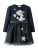 NAME IT Jurk ‘NMFOsimi Frozen’  navy / zilver / wit