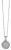 Orphelia Dames 925 Sterling Zilveren Ketting met Hanger – Zilver ZH-4849