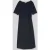 Tom Tailor regular fit midi-jurk met knoopdetail