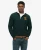 Gestreept Vintage Athletic Rugbyshirt Green