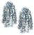 LOTT. gioielli Oorbellen Dames Ce Sq Sequin Flower Rain, Materiaal: Nvt, Kleur: Lichtblauw