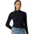 Levis Dames-T-shirt met hoge kraag, slank model en lange mouwen van Nina (Antraciet)