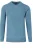 Marvelis Casual Regular Fit Trui ronde hals lichtblauw, Effen