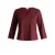 Yest Curve top Plus Size – donkerrood