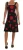 Dolce & Gabbana Vrouwen Zwart Rood Polka Sequined Shift Jurk