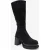 Carm Nubuck Platform Halfhoge Laars (Dames)