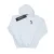 Disney Heren Mickey Mouse Kickin Retro Chest Hoodie (Wit)