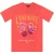 Biba Dames/Dames Oversized T-shirt (Kersen)