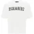 Dsquared2 Loose Fit Merklogo Wit T-shirt