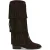 Steve Madden Spur Boots Brown Suede