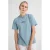 JANSEN Amsterdam T-shirt met logo – lichtblauw