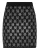 Gebreide Korte Rok Monogram