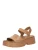 CAMPER Sandalen met riem ‘Tasha’  camel