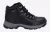 Hi-Tec Eurotrek Lite Waterproof Faux Leren Heren Zwarte Wandelschoenen