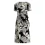 Robe midi avec détail noué et col rond femme s.Oliver