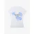 Guess Dames t-shirt flower triangle