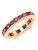 Rafaela Donata Ring  goud / pink