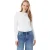 Scotch & Soda Boat Neck Top Bright White