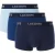 Lacoste Katoenen stretch boxershorts heren (3-pack) (Lichtblauw/blauw/navy)