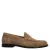 Manfield – Heren – Taupe suède loafers –