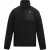 Regatta Heren Frankie Half Zip Fleece Top (Zwart, Zwart)
