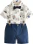 Next Set  navy / knalrood / zwart / wit