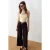Hoge Taille Wijde Pantalon met Plissé