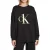 Calvin Klein Dames drop shoulder sweatshirt met logo