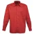 Premier Heren Premier Poplin Formeel Overhemd Met Lange Mouwen (Rood)