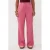 Ydence straight regular tall waist gestreepte pantalon roze
