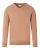 Campbell | Heren | V-neck Sweater London Thrush Brown Melange