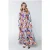 Colourful Rebel Vianne Big Flower Maxi Dress Multicolor