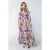 Colourful Rebel Vianne Big Flower Maxi Dress Multicolor