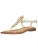 LAZAMANI Teenslipper  beige / bruin / wit