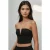 Strapless Fitted Crop Top