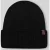 Barts beanie met omgeslagen rand van mix van viscose