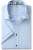 OLYMP Level Five Overhemd Korte mouw blauw