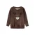 GUPPY BABY sweater met stippen – bruin