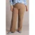 Yest Curve denim straight high waist broek bruin