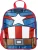 marvel Rugzak ‘Captain America GuriHiru-Hooded’  kobaltblauw / rood / wit