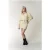 Colourful Rebel Trista Boucle High Waist Skirt Light Yellow