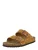 BIRKENSTOCK Muiltjes ‘Arizona Rivet’  cognac / brons