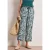 Broek met gedessineerde Wide Legs