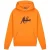 Malelions Men Signature Hoodie | Orange/Black