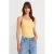 Geribbelde Mouwloze Slim Fit Blouse