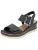 Remonte Leren Dames Sandalen Sleehak – Zwart – 39