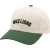 Malelions Men Society Club Cap | Off-White/Racing Green