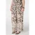 MS Mode wide leg regular waist broek multi