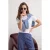 TRENDYOLMİLLA Dames Wit Effen Lang Regular fit T-shirts